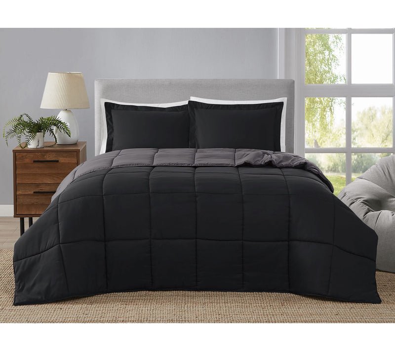 Reversible Comforter Set King — View 4