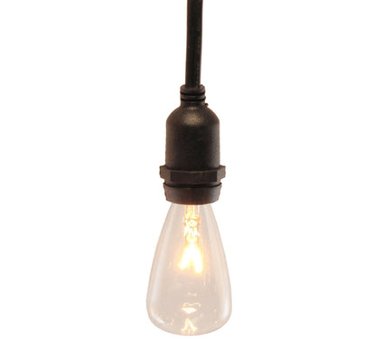 LumaBase 12 Light Edison-Style Outdoor ElectricString Lights