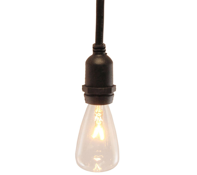LumaBase 12 Light Edison-Style Outdoor ElectricString Lights — Main view