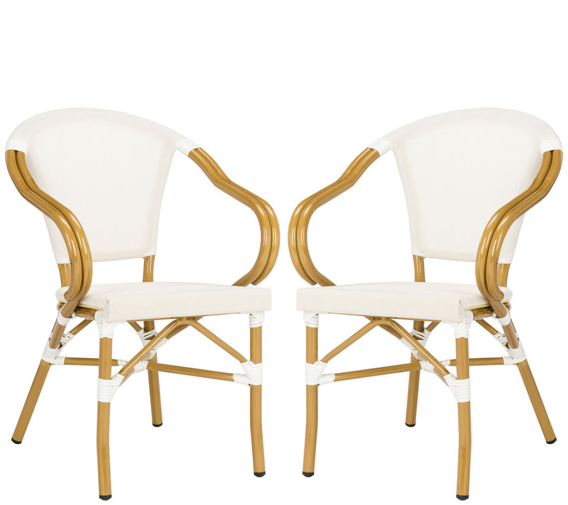 Safavieh Karine Stacking Arm Chairs — Main view