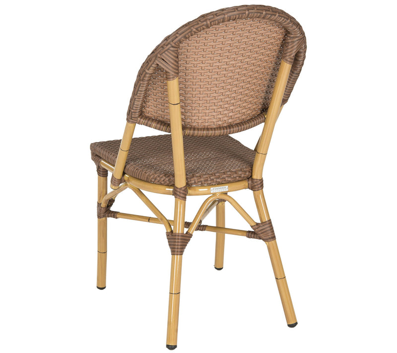 Safavieh Barrow Indoor/Outdoor Set of Two Stacking Arm Chairs — View 8