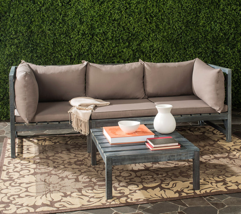 Safavieh Lynwood Modular Outdoor Sectional withCoffee Table — View 10