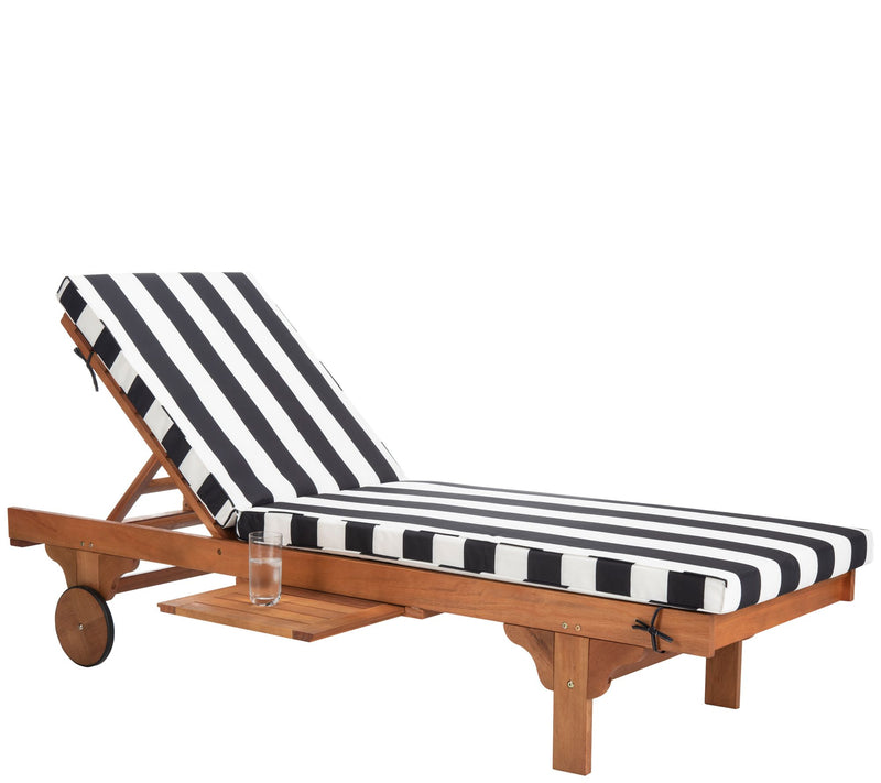 Safavieh Newport Chaise Lounge Chair with SideTable — Main view