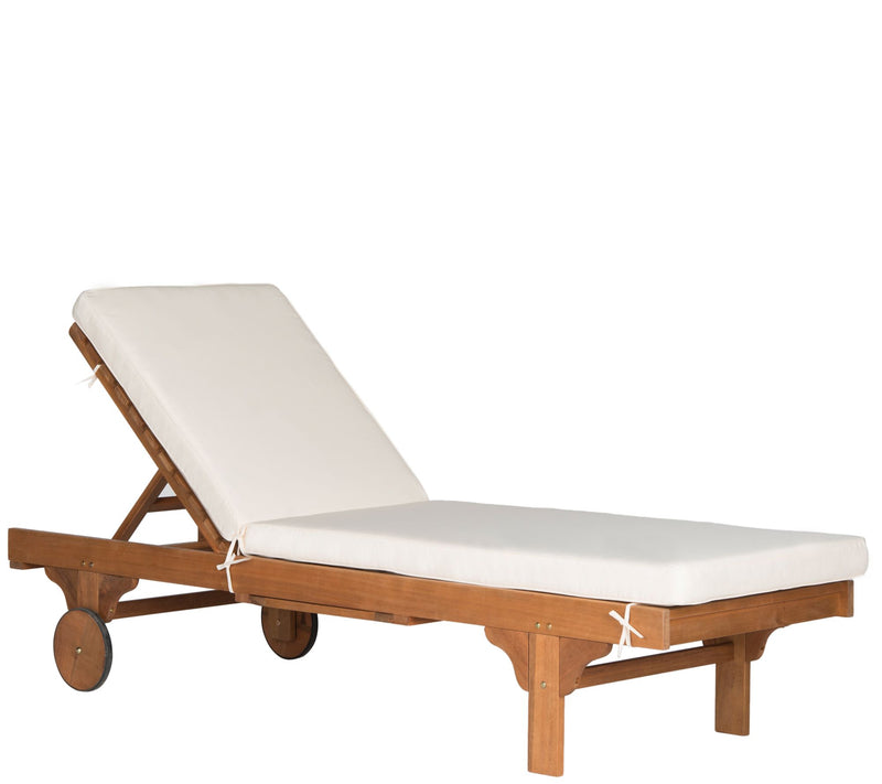 Safavieh Newport Chaise Lounge Chair with SideTable — View 9