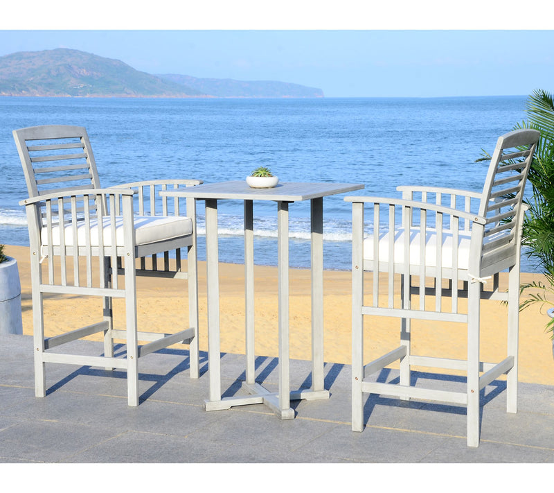Safavieh Pate 3-Piece Bar Table Bistro Set — View 5