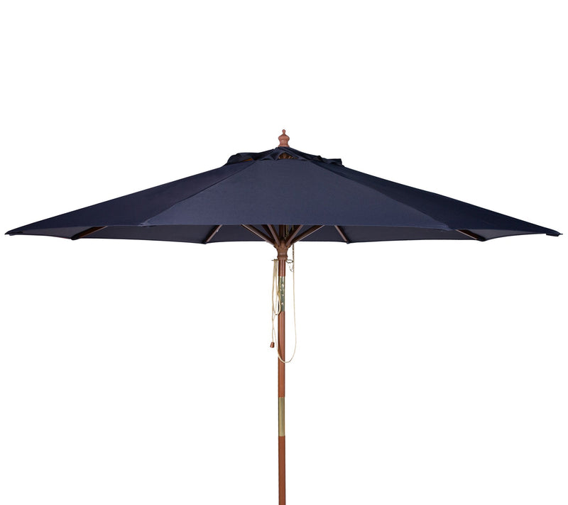 Safavieh Cannes 9' Wooden Outdoor Umbrella — View 7
