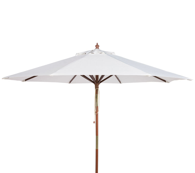Safavieh Cannes 9' Wooden Outdoor Umbrella — View 11