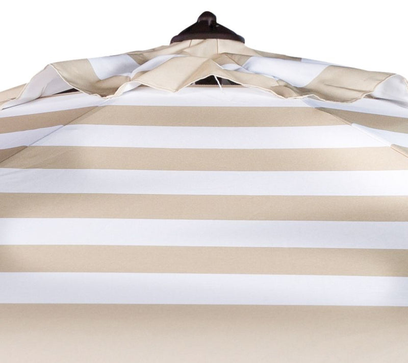 Safavieh Maui Single Scallop Striped 9' Umbrella — View 3
