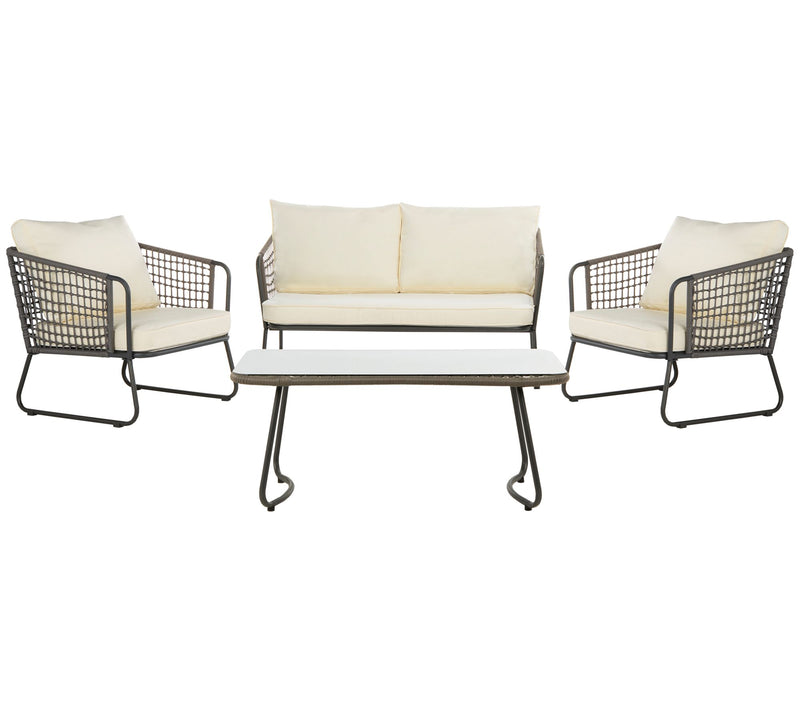 Safavieh Benjin 4-Piece Outdoor Living Set — View 7