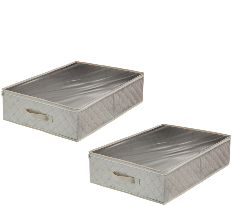 Sorbus Two-Pack Closet & Underbed Storage Bag Set — View 5
