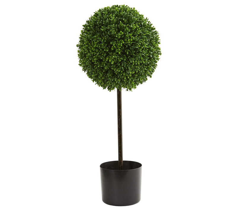 2.5' Boxwood Ball Artificial Topiary by Nearlyatural — Main view