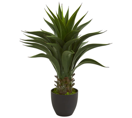 28" Agave Artificial Plant by Nearly Natural