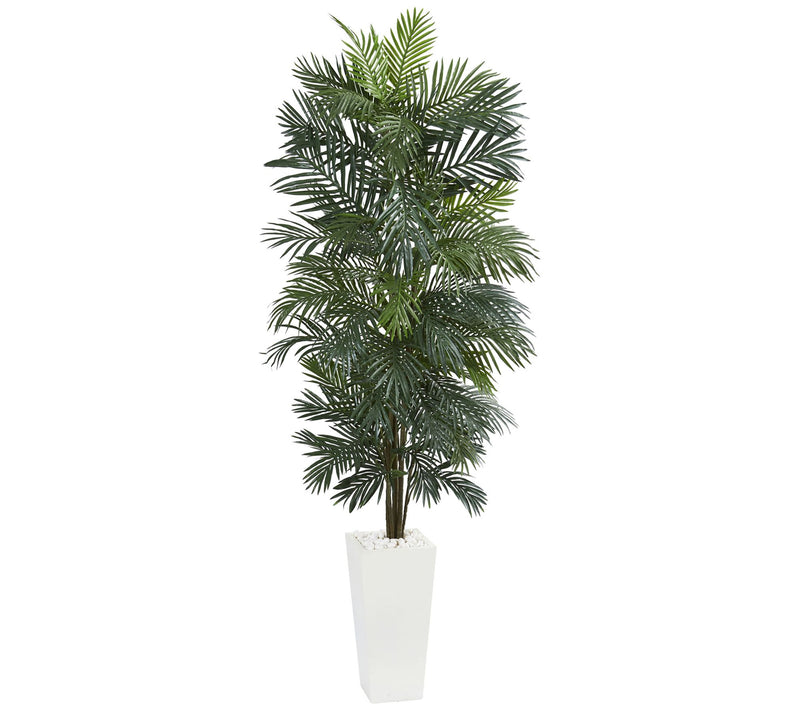 7' Areca Artificial Tree in Planter by Nearly Natural — Main view