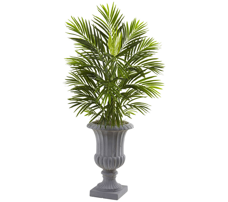 3.5' Bamboo Tree in Decorative Planter by Nearly Natural — Main view