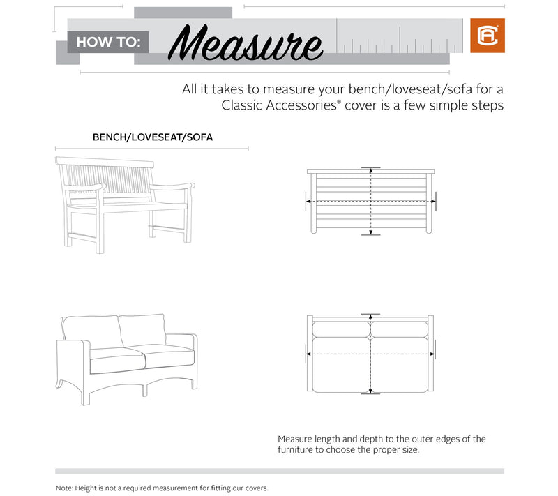 Veranda Patio Sofa/Love Seat Cover by Classic Accessories — View 4