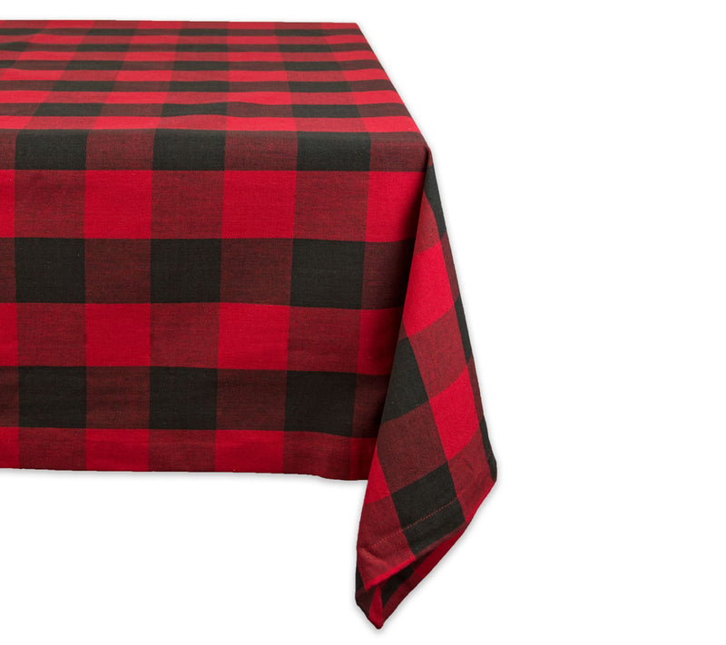 Design Imports Buffalo Check Tablecloth 52" x 52" — View 13