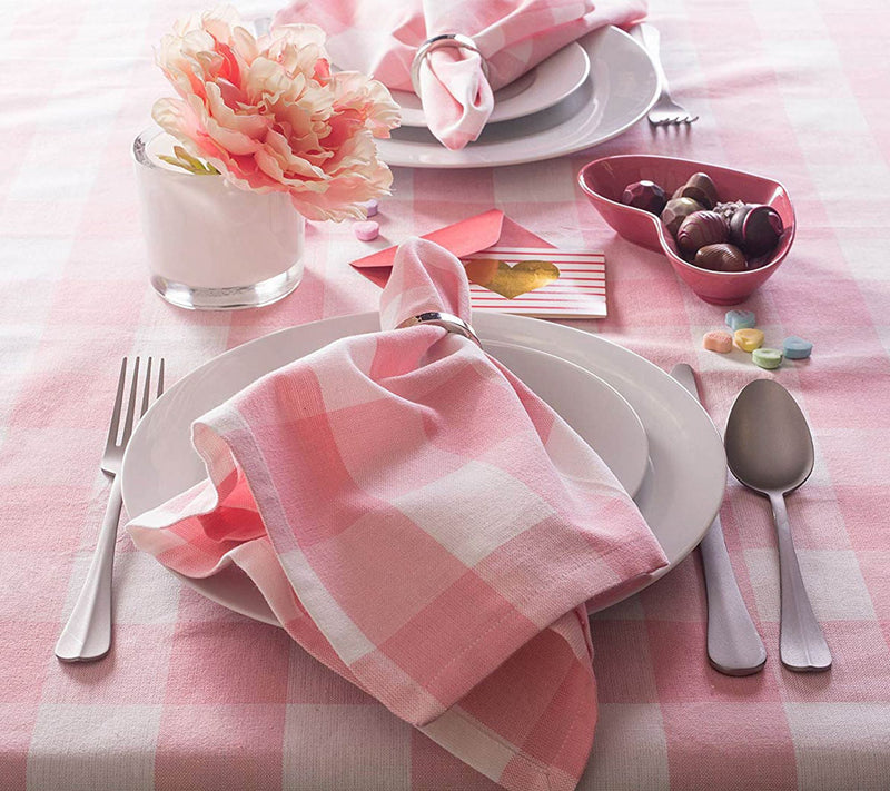 Design Imports Buffalo Check Tablecloth 52" x 52" — View 19