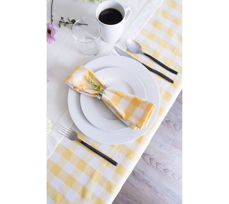 Design Imports Checkers Tablecloth 60" x 84" — View 18