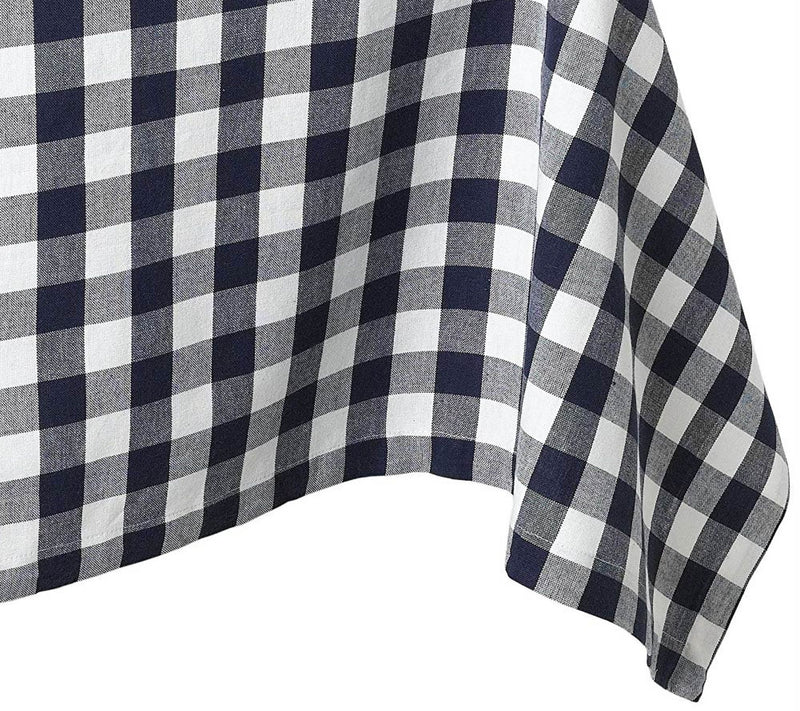 Design Imports Checkers Tablecloth 60" x 84" — View 13