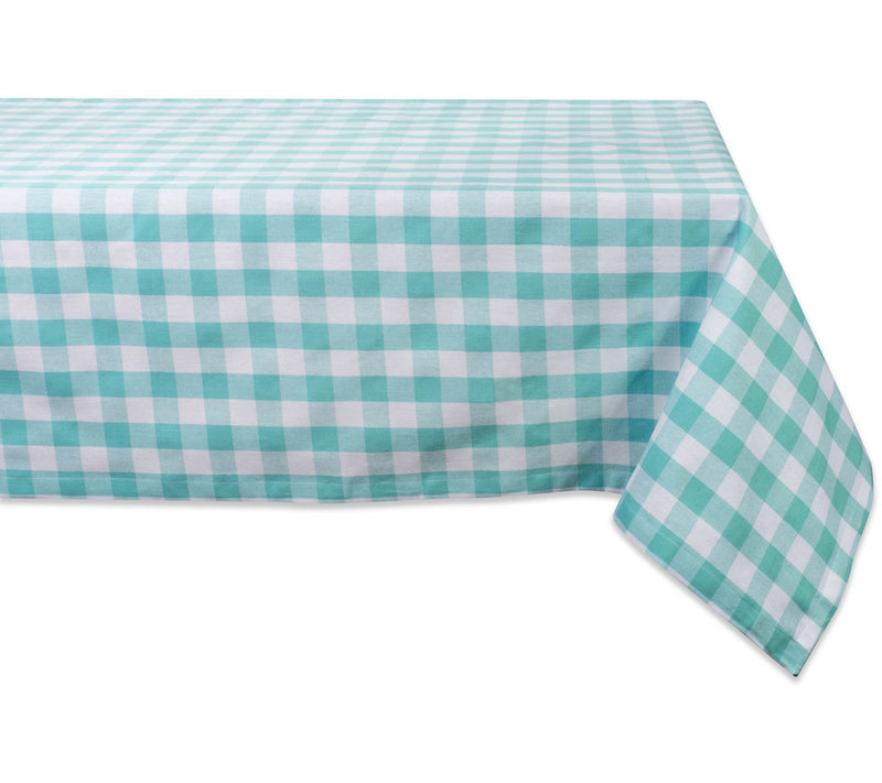 Design Imports Checkers Tablecloth 60" x 84" — View 5