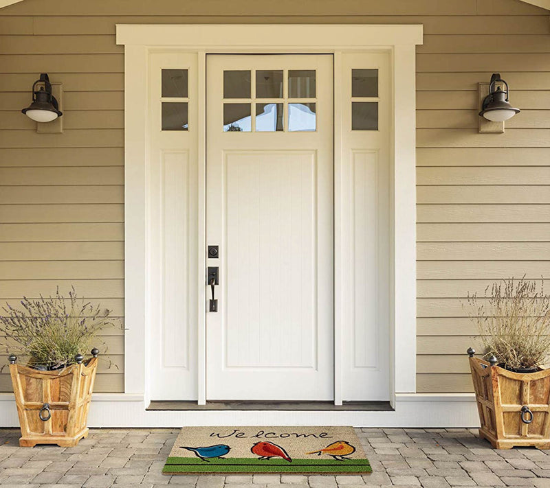 For The Birds Natural Coir Doormat with NonslipBack — View 2