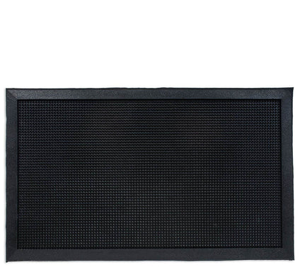 J&M Knubby Rubber Doormat 18" x 30"