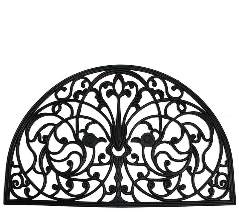 French Arch Half-Round Rubber Doormat 24X36 — Main view