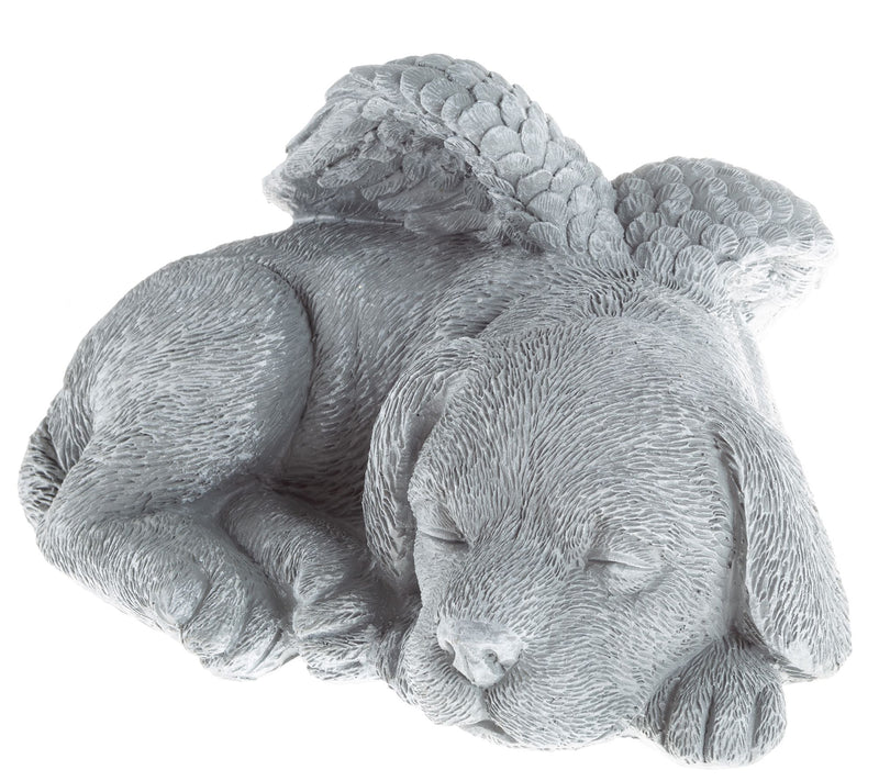 Pure Garden Sleeping Angel Dog Memorial Statue — View 5