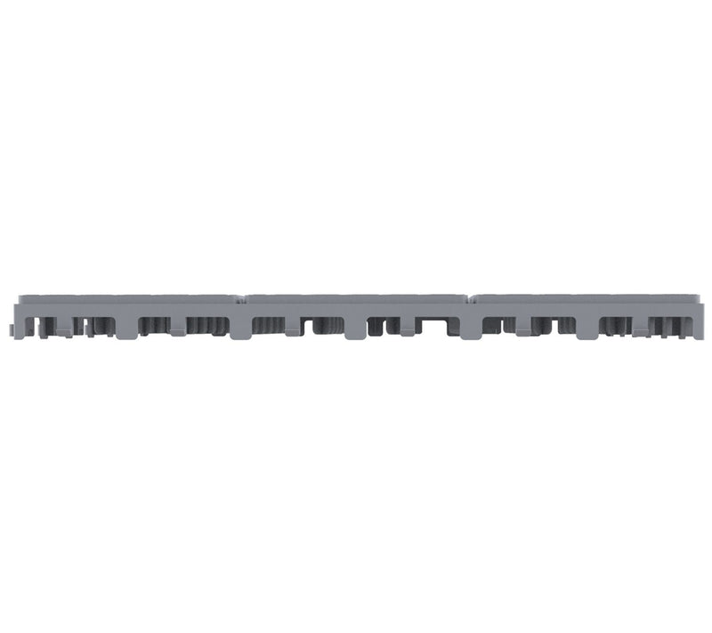 Pure Garden Set of 6 Gray InterlockingPatio Tiles — View 2