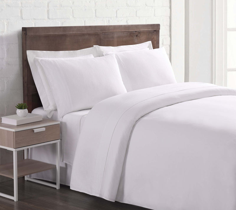 Brooklyn Loom Flax Linen Queen Sheet Set — View 21
