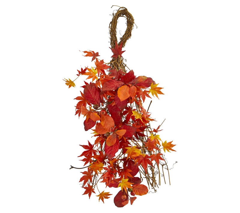 26" Japanese Maple, Magnolia Teardrop by NearlyNatural — Main view