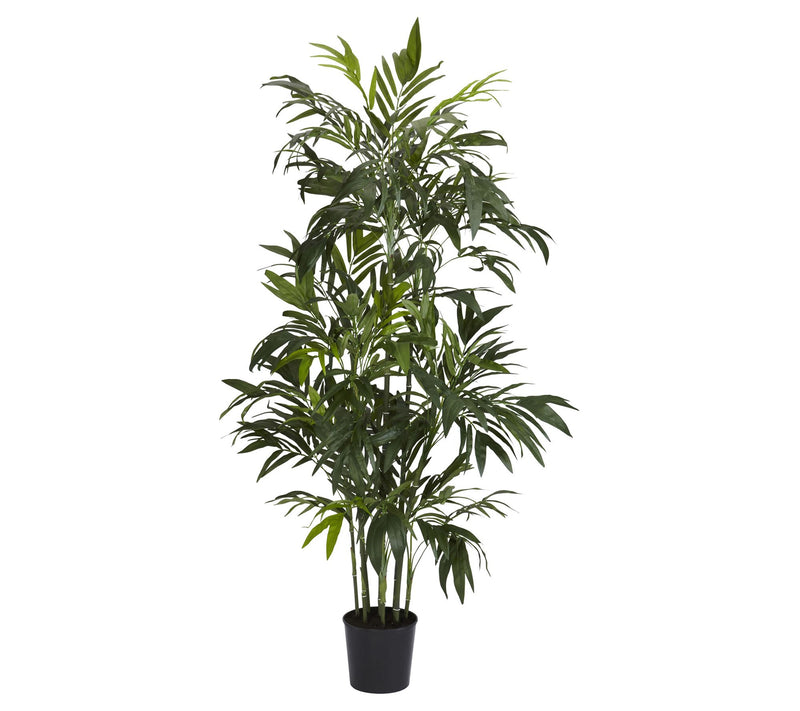 6' Bamboo Palm Silk Tree by Nearly Natural — Main view
