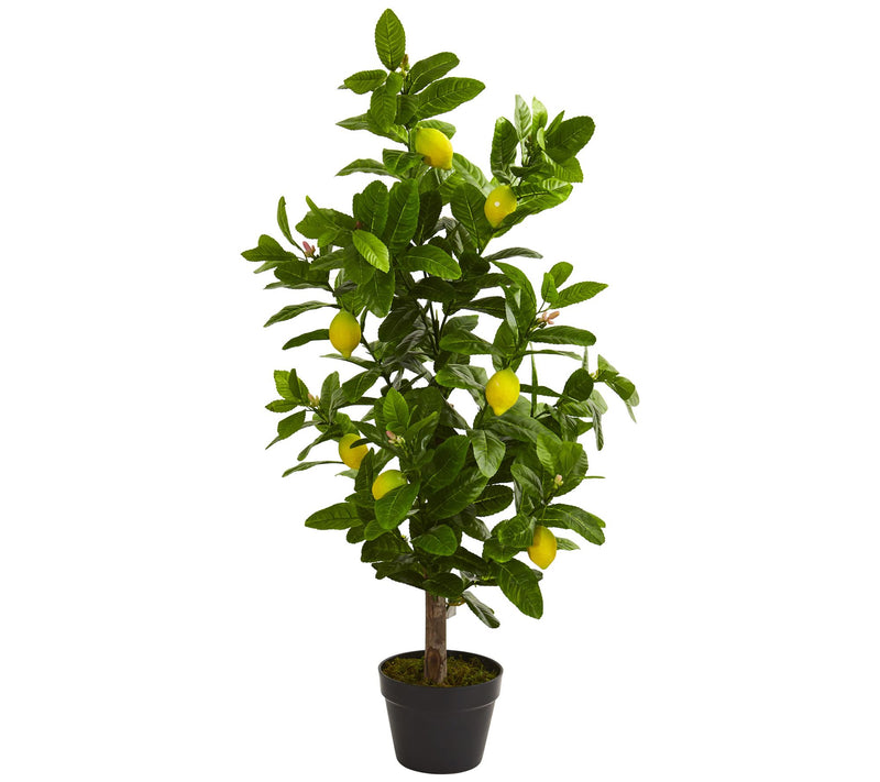 3' Artificial Lemon Tree by Nearly Natural — Main view