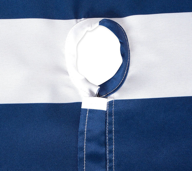 Design Imports Cabana Stripe Tablecloth w/ Zipper 60" x 84" — View 7