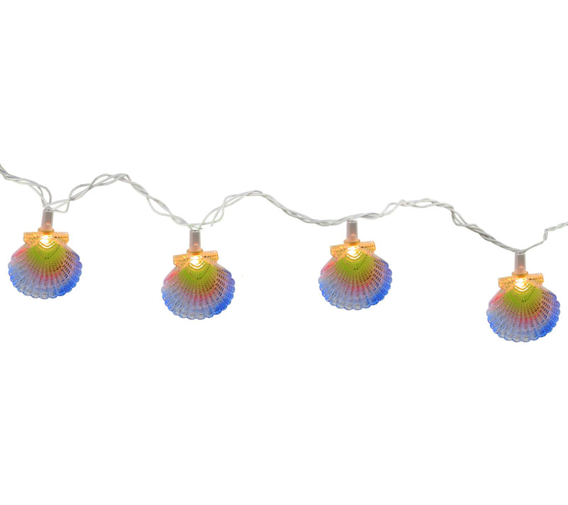 Northlight Pastel Seashell Patio and Garden Lights — Main view