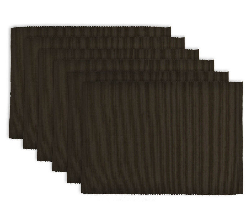 Design Imports Ribbed Placemat Set of 6 — View 13