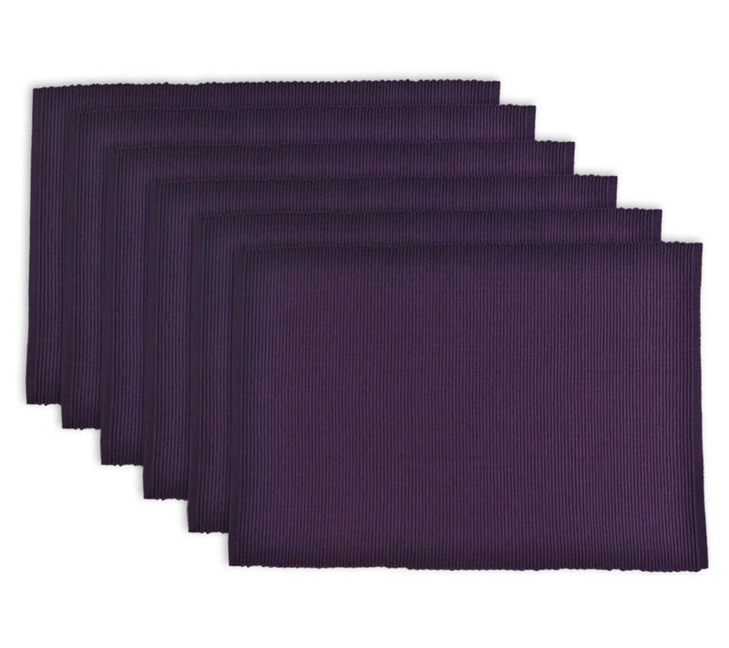 Design Imports Ribbed Placemat Set of 6 — View 11