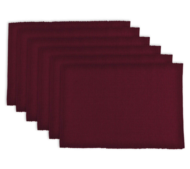 Design Imports Ribbed Placemat Set of 6 — View 15