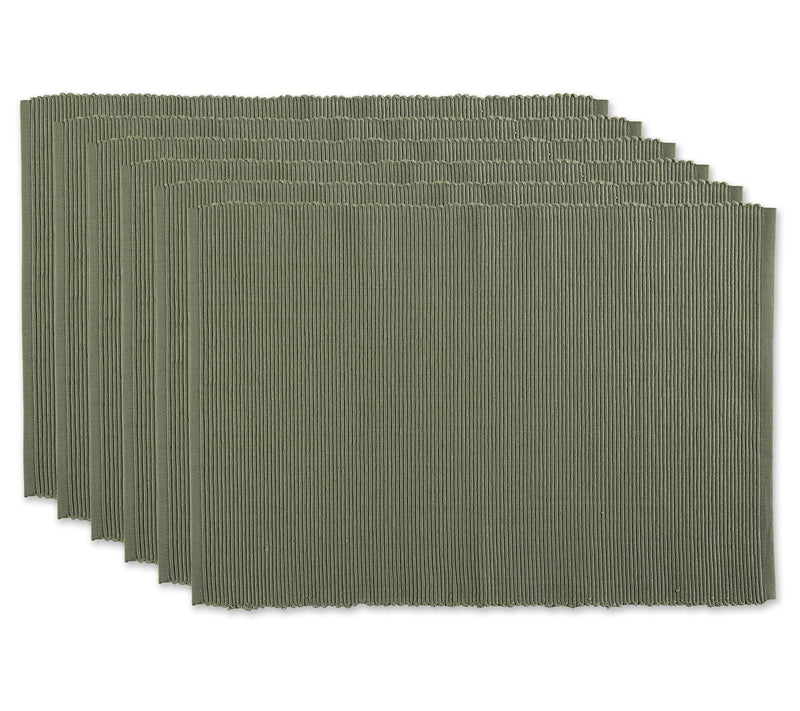 Design Imports Ribbed Placemat Set of 6 — View 17