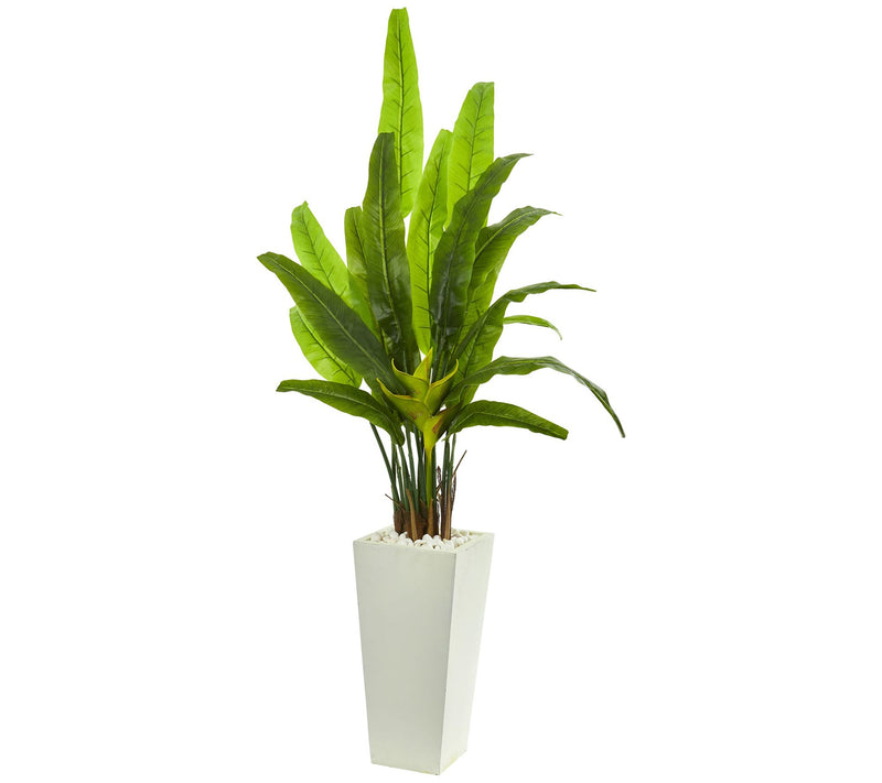 69" Travelers Palm Tree in Planter by Nearly Natural — Main view