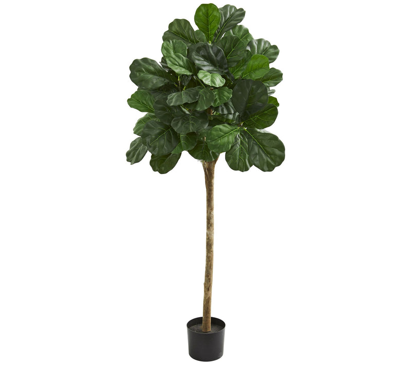 5' Fiddle Leaf Fig Artificial Tree by Nearly Natural — Main view