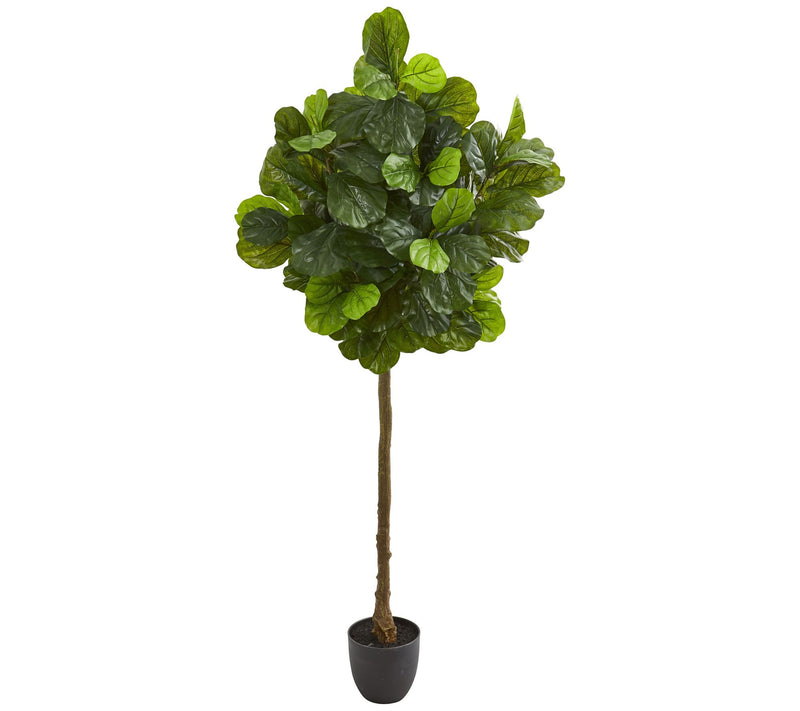 6' Fiddle Leaf Tree Real Touch by Nearly Natural — Main view