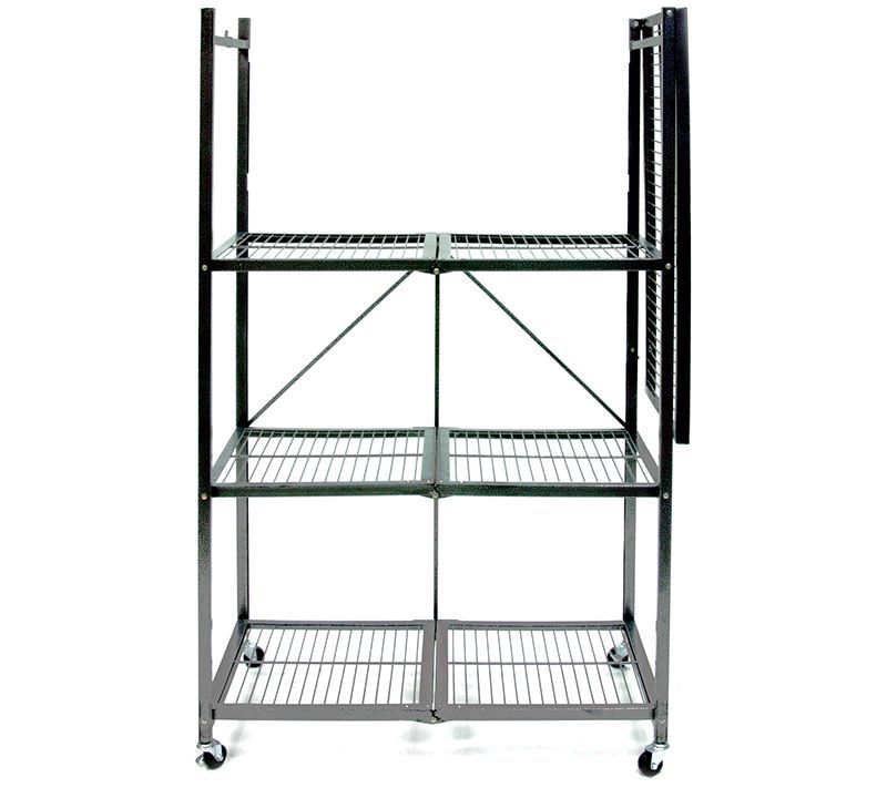 Origami Heavy Duty 4-Tier Collapsible Shelvin gUnit — View 4