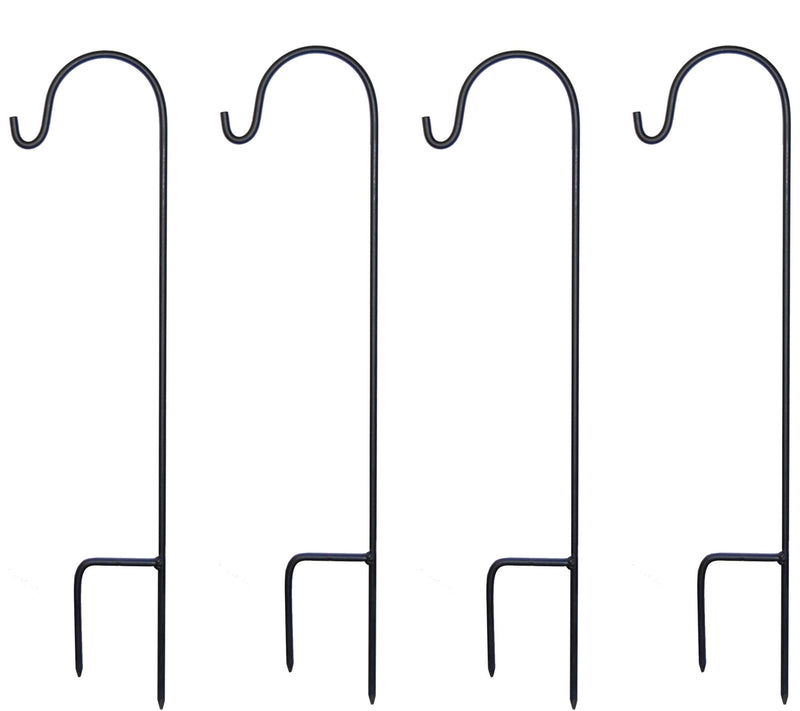 LumaBase 18" Metal Shepherd's Hooks, Set of 4 — Main view
