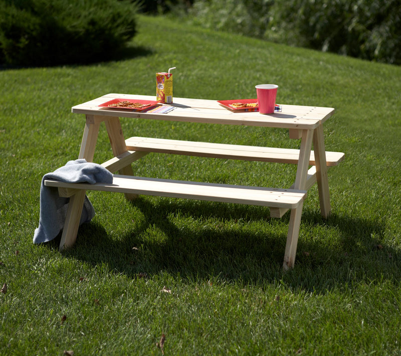 Turtleplay Wooden Kid's Picnic Table — View 3