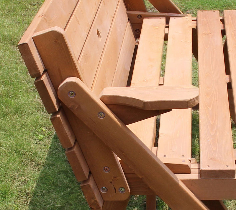 Northbeam Interchangeable Picnic Table & GardenBench — View 5