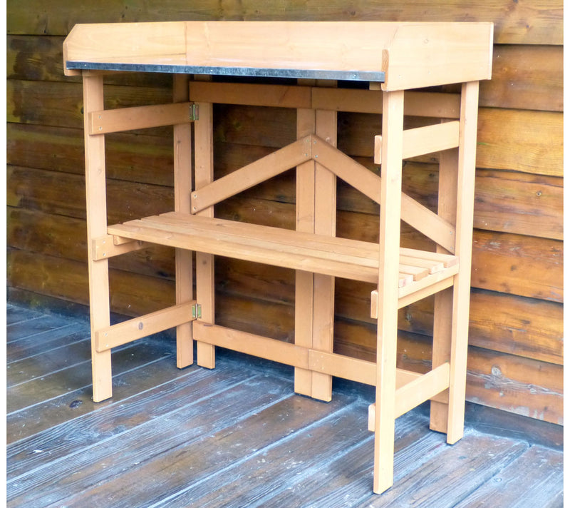 Northbeam Folding Utility Table & Potting Bench — View 2