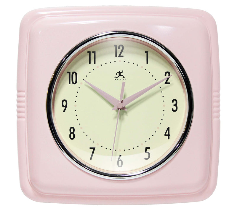 Infinity Instruments 9" Retro Silent Kitchen Clock — View 19