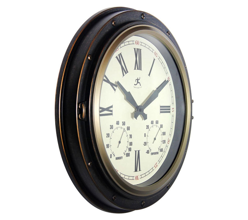 Infinity Instruments Forecaster 16" Outdoor Clock — View 3