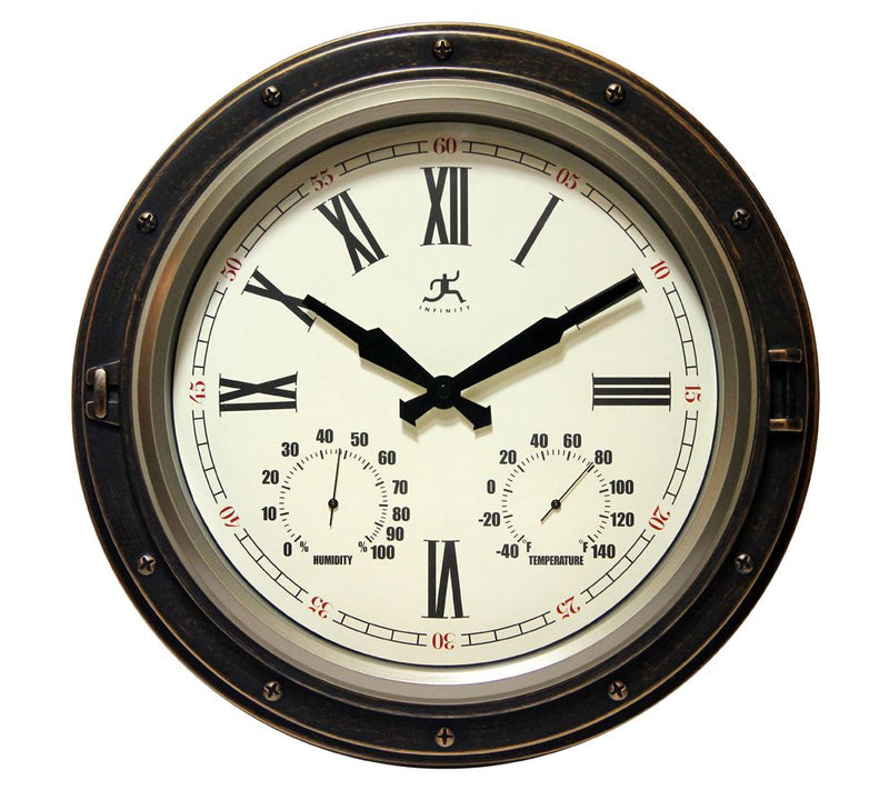 Infinity Instruments Forecaster 16" Outdoor Clock — Main view